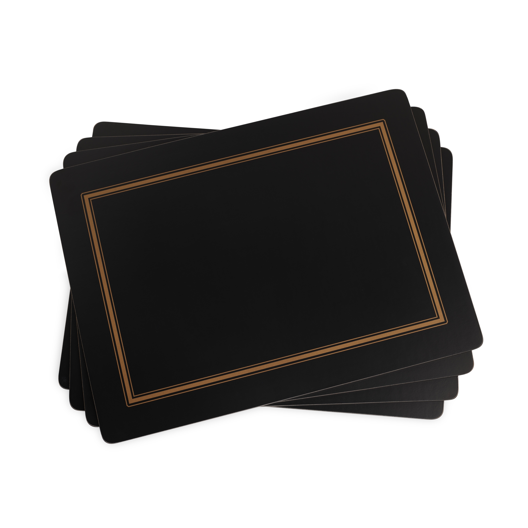 Pimpernel Classic Black Placemats Set of 4 image number null