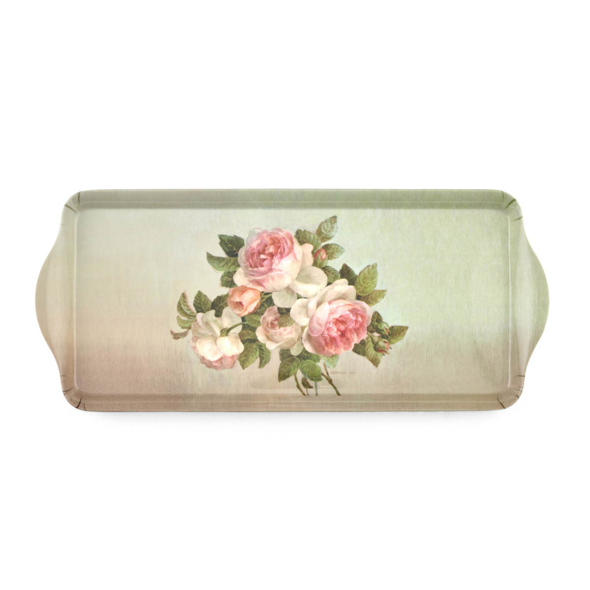 Antique Roses Sandwich Tray image number null