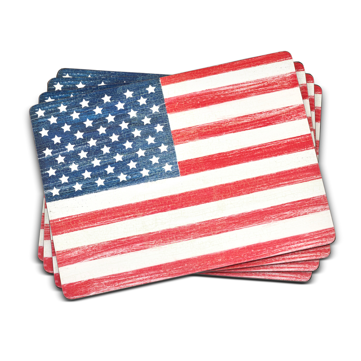 American Flag Placemats Set of 4 image number null