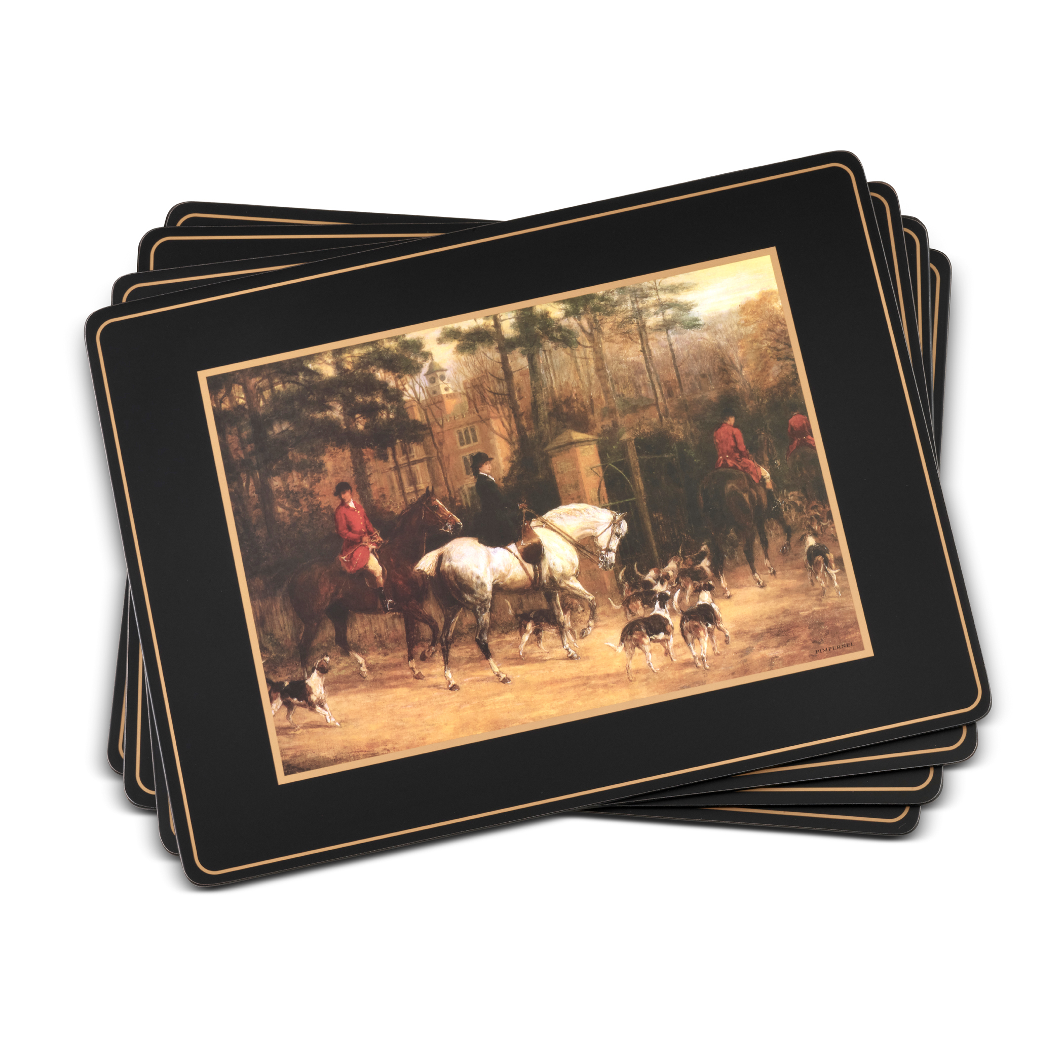 Pimpernel Tally Ho Placemats Set of 4 PimpernelInternational