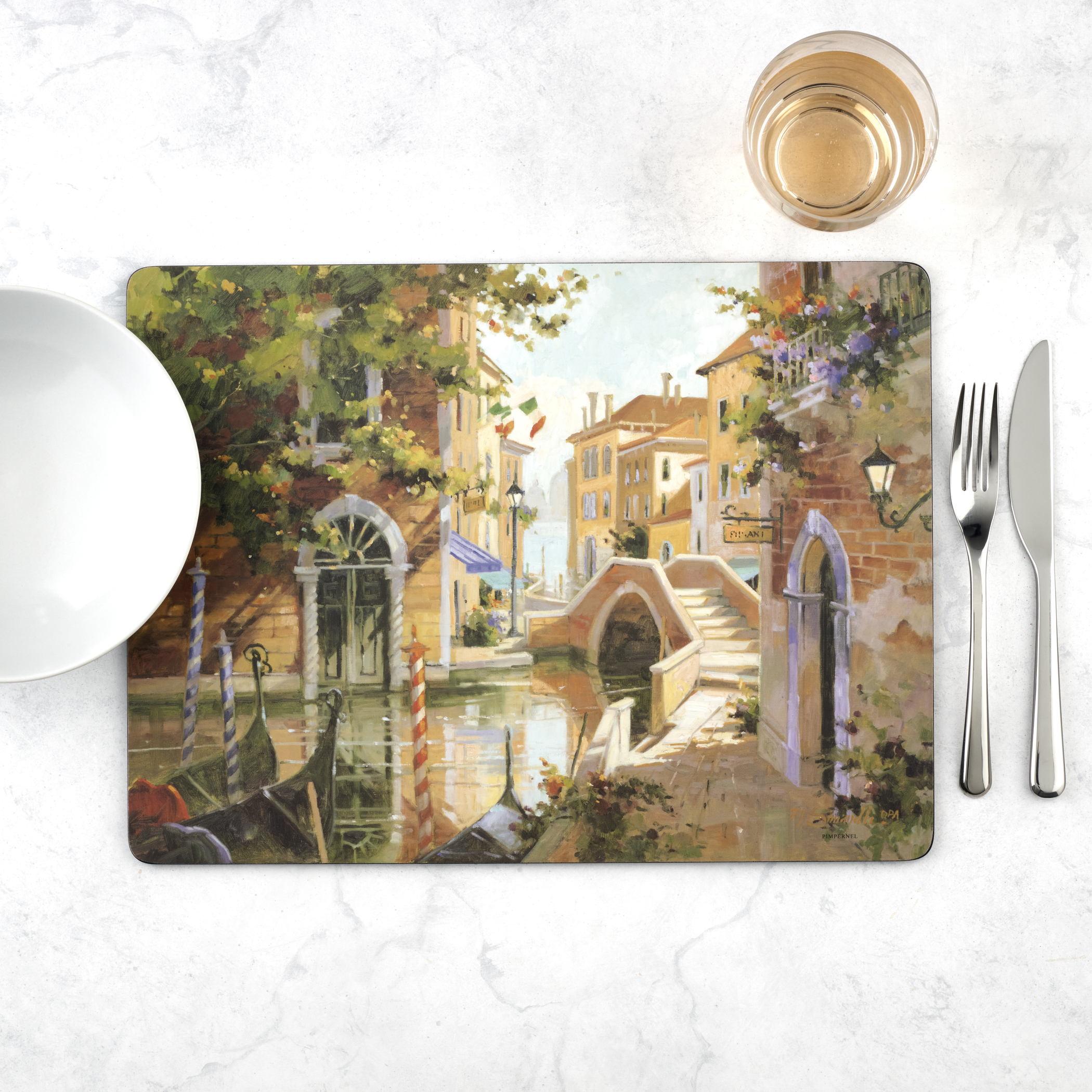 Pimpernel Venetian Scenes Placemats Set Of 4 Pimpernelinternational