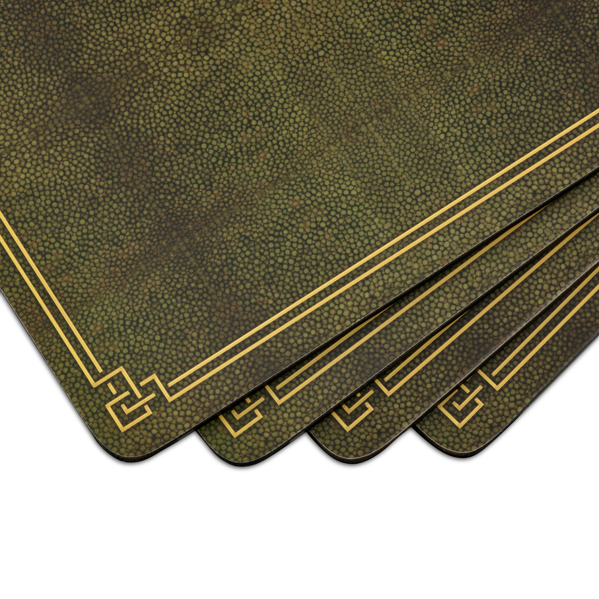 Pimpernel Shagreen Leather Placemats Set of 4 image number null