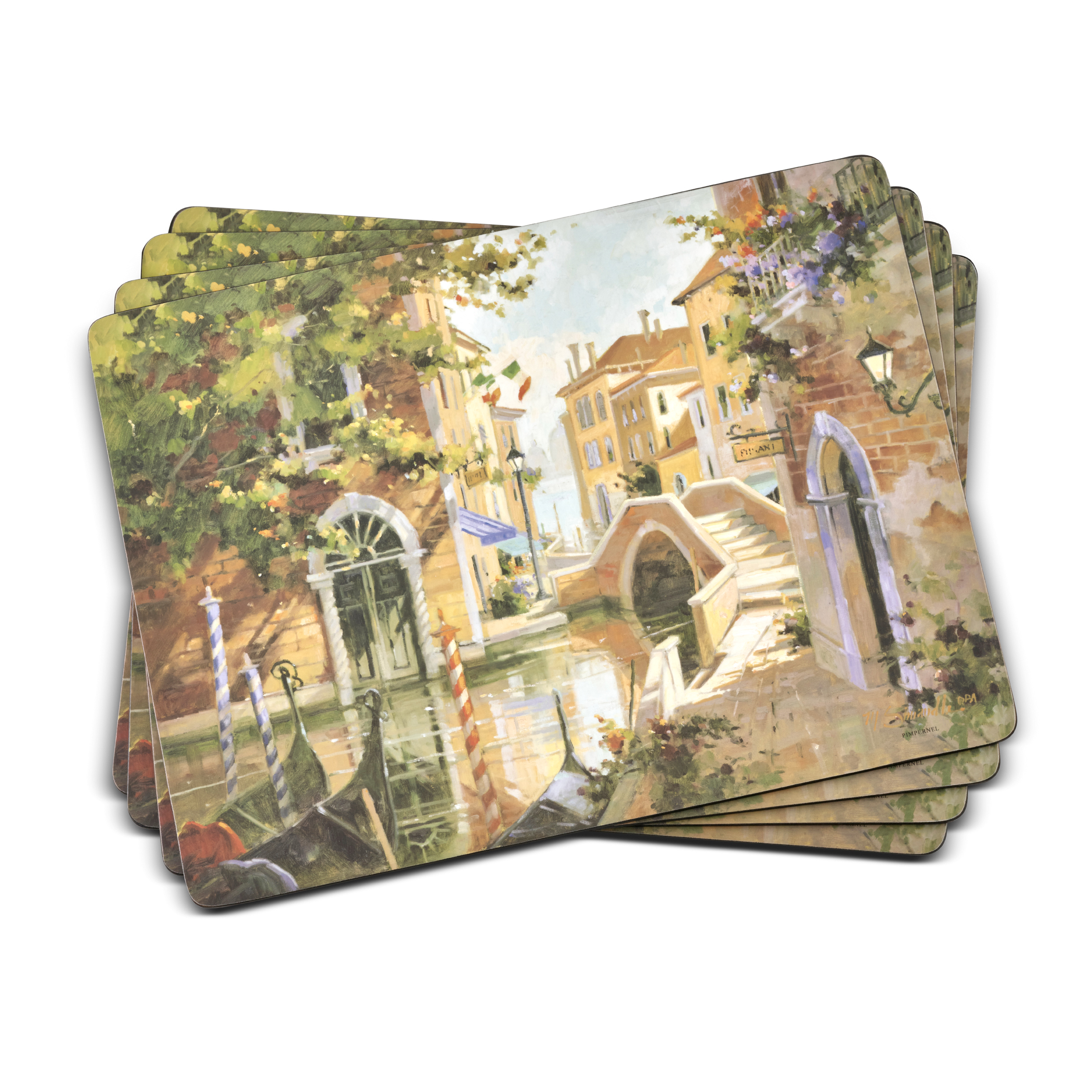 Pimpernel Venetian Scenes Placemats Set Of 4 Pimpernelinternational