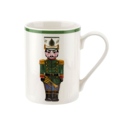 Christmas Tree Nutcracker Set of 2 Mugs and Tray image number null