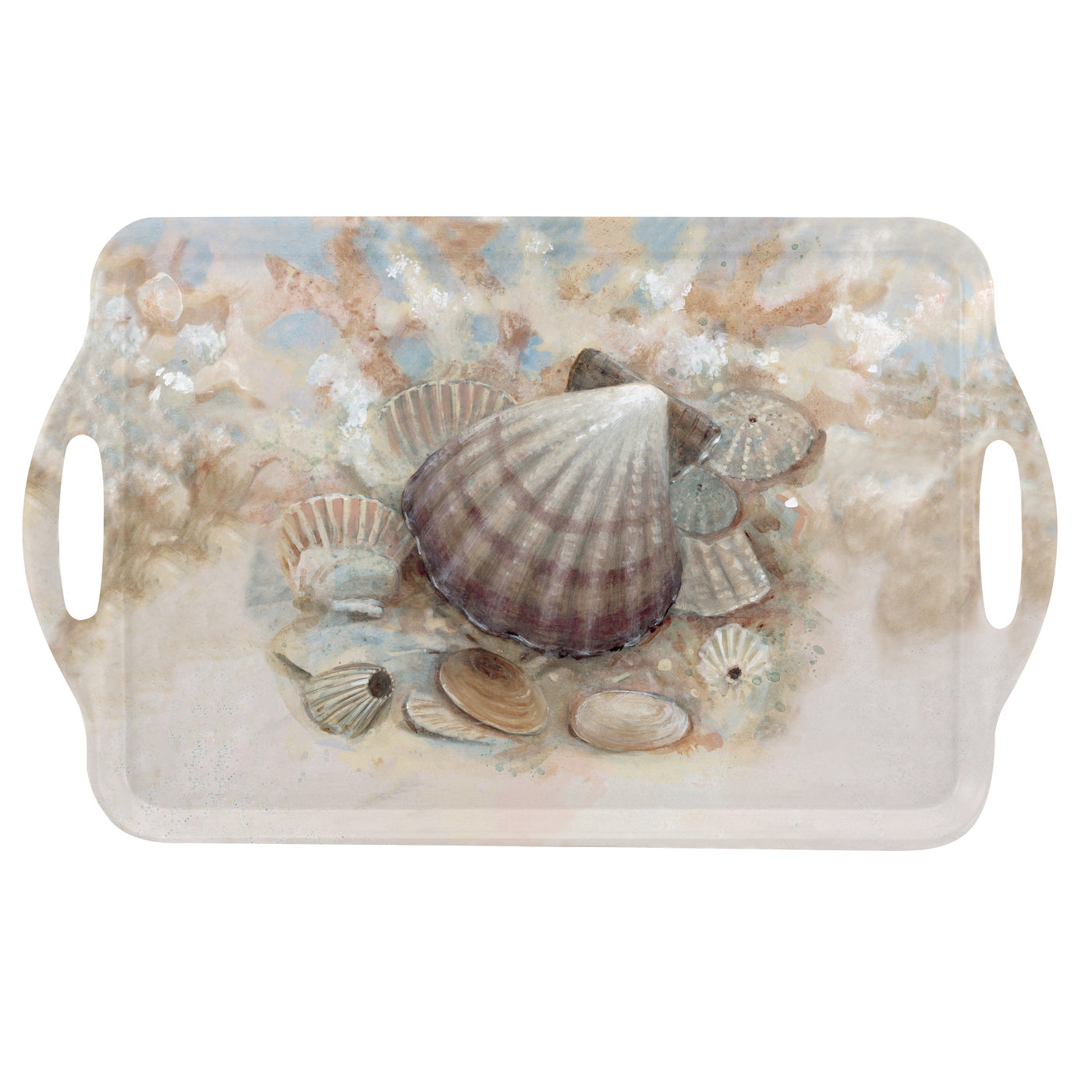 Pimpernel Beach Prize Large Melamine Handled Tray PimpernelInternational