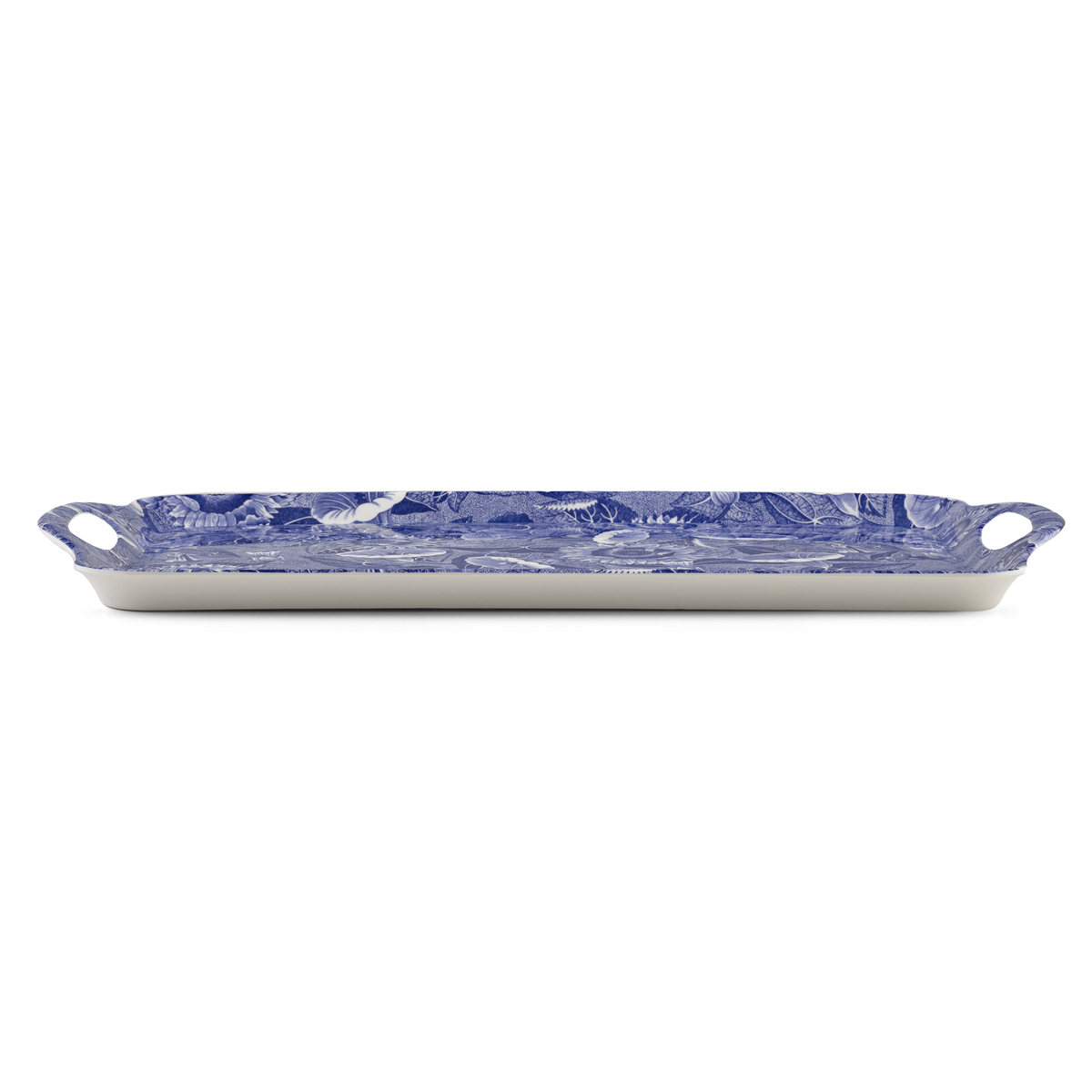 Blue Room Sunflower Large Melamine Handled Tray image number null