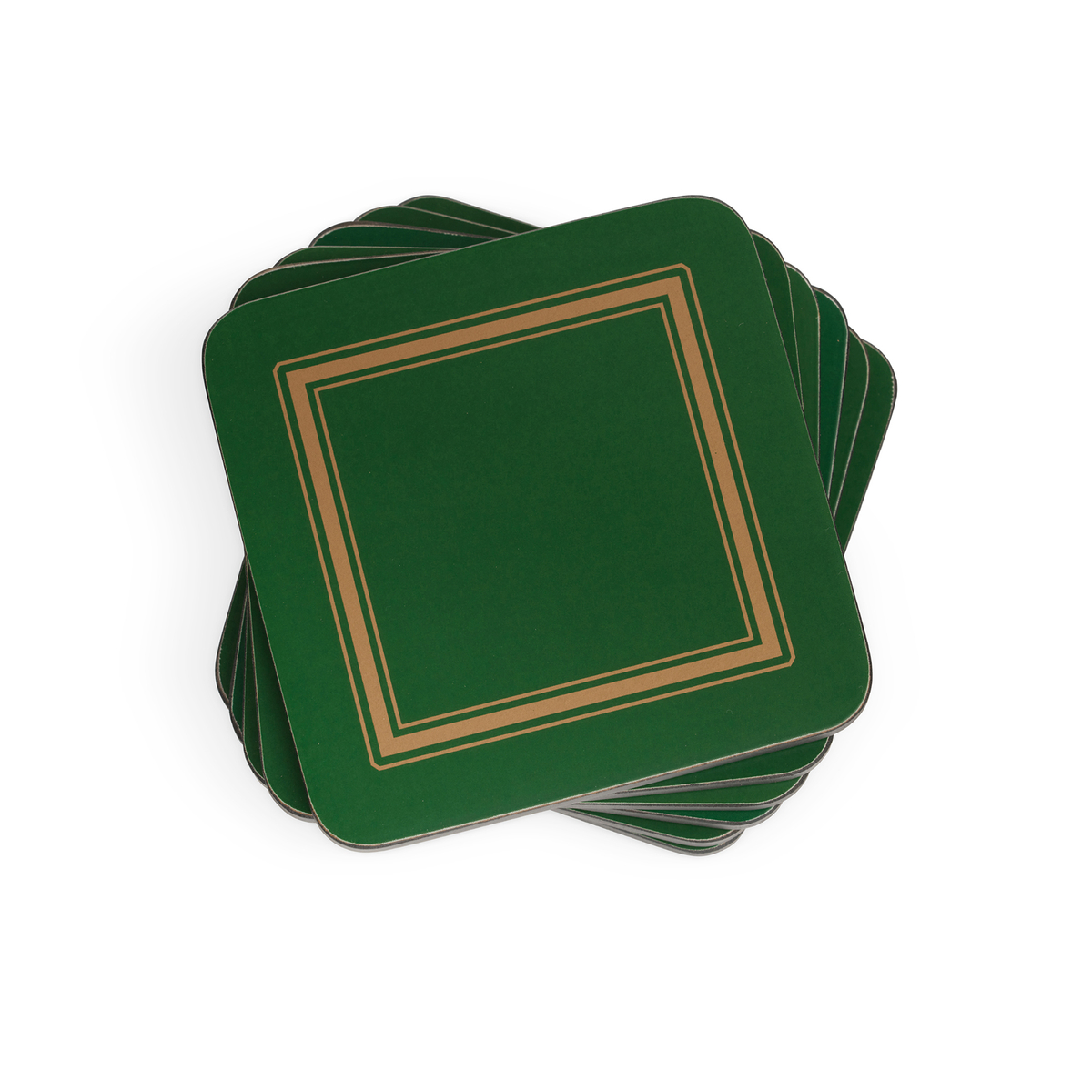Classic Emerald Coasters Set of 6 image number null