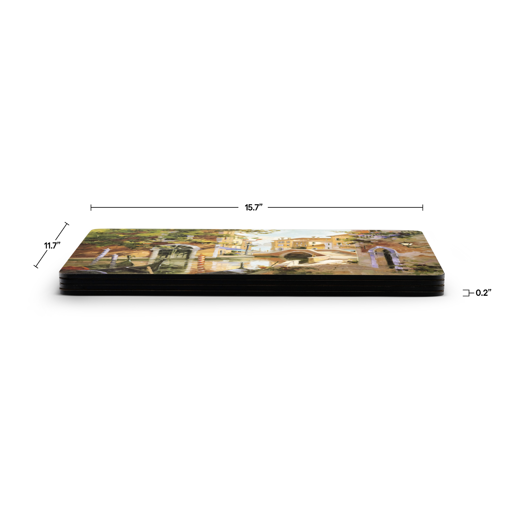 Venetian Scenes Placemats Set of 4 image number null