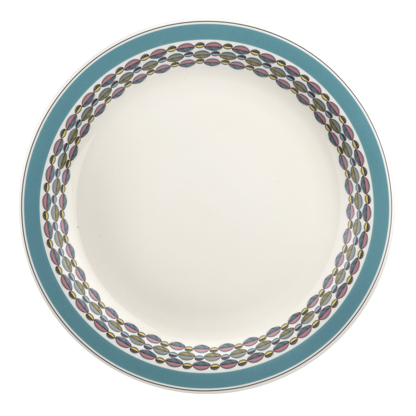 Westerly Turquoise Round Platter image number null