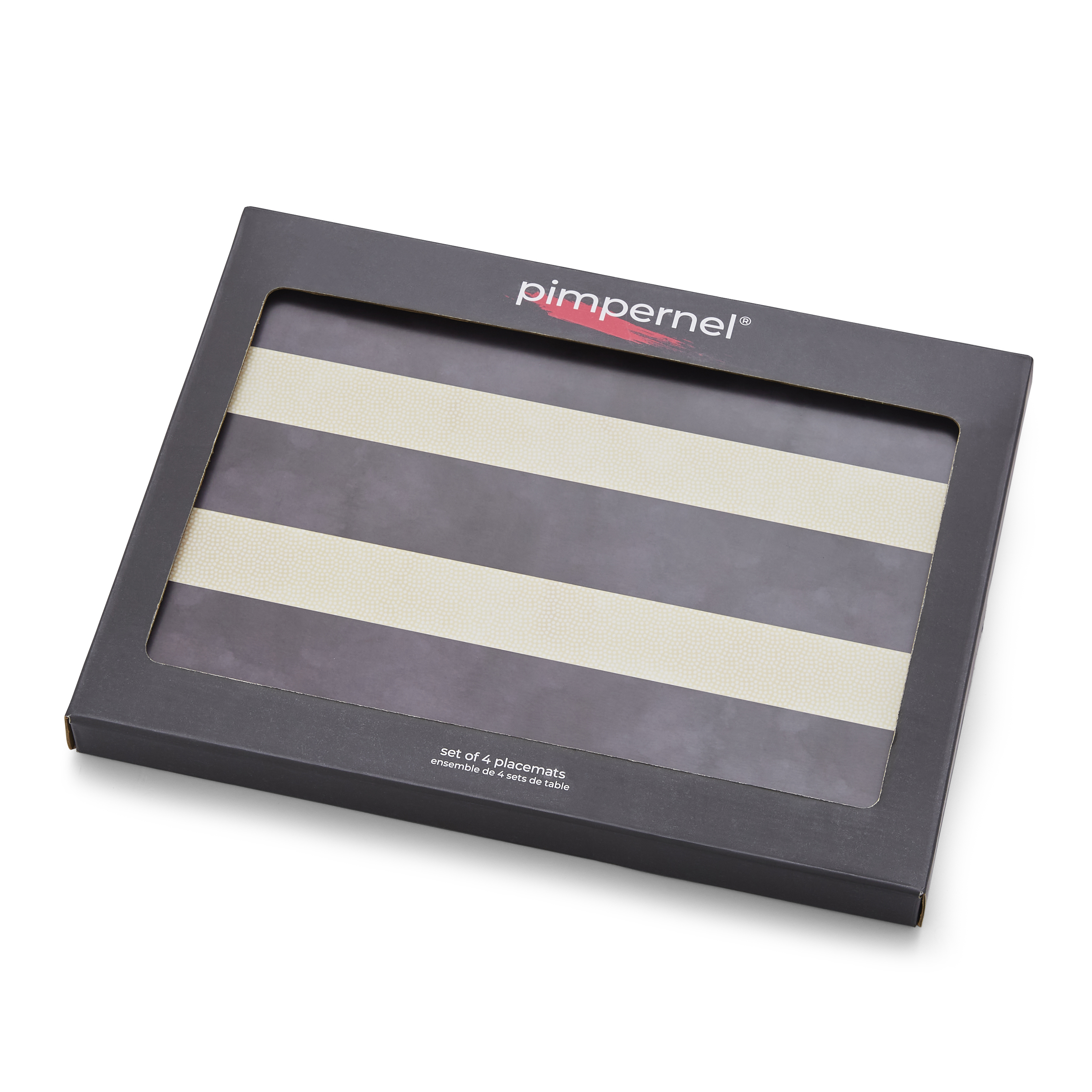 Mono Stripe Placemats Set of 4 image number null