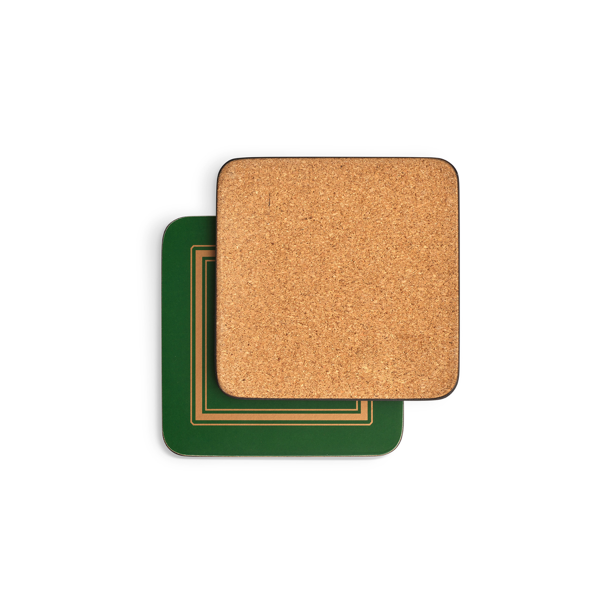 Classic Emerald Coasters Set of 6 image number null